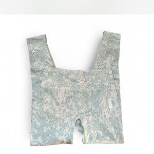 Gymshark Teal and White Leggings